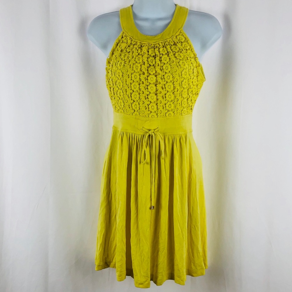 Calvin Klein knit sleeveless mini dress pockets 2 - Picture 1 of 13